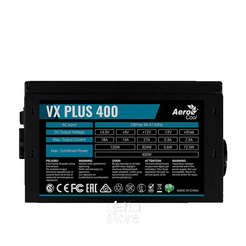 AeroCool VX Plus 400W